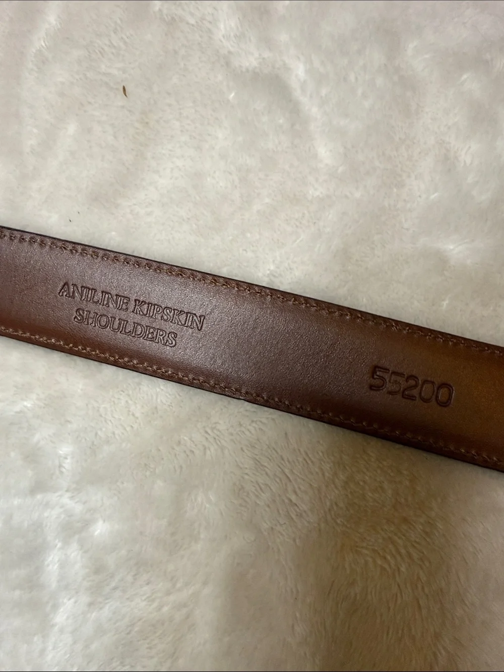 ⭐️Torino leather company black leather belt SZ 52. NWT. Gold and silver buckles.